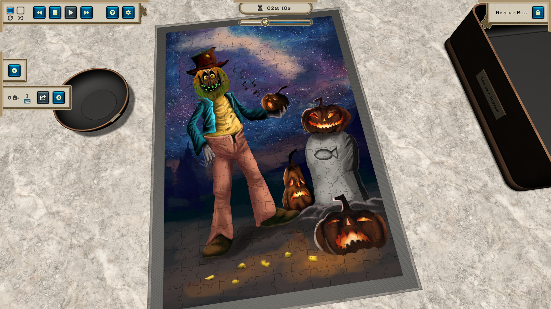 Masters of Puzzle: Halloween Edition – Sing Me a Pumpkin