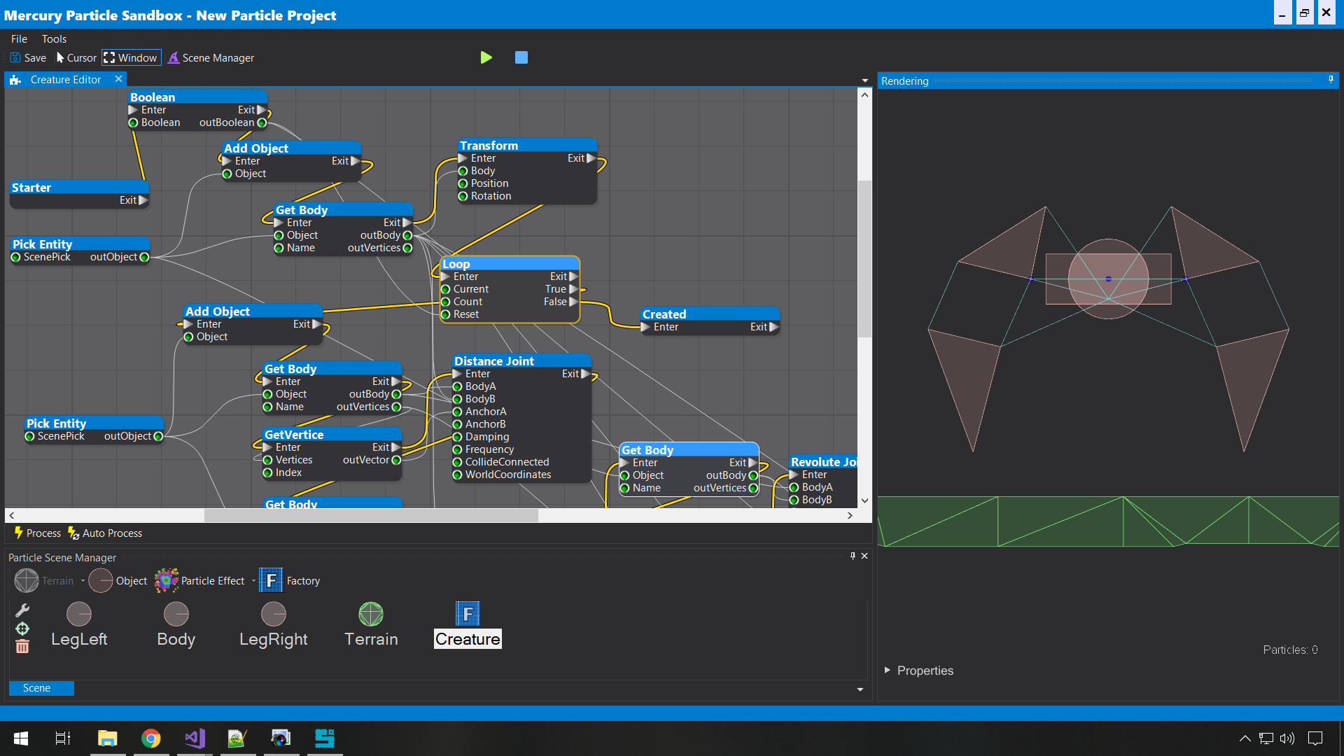 Mercury Particle Sandbox