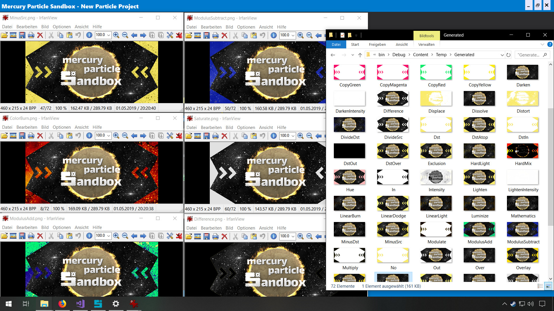 Mercury Particle Sandbox