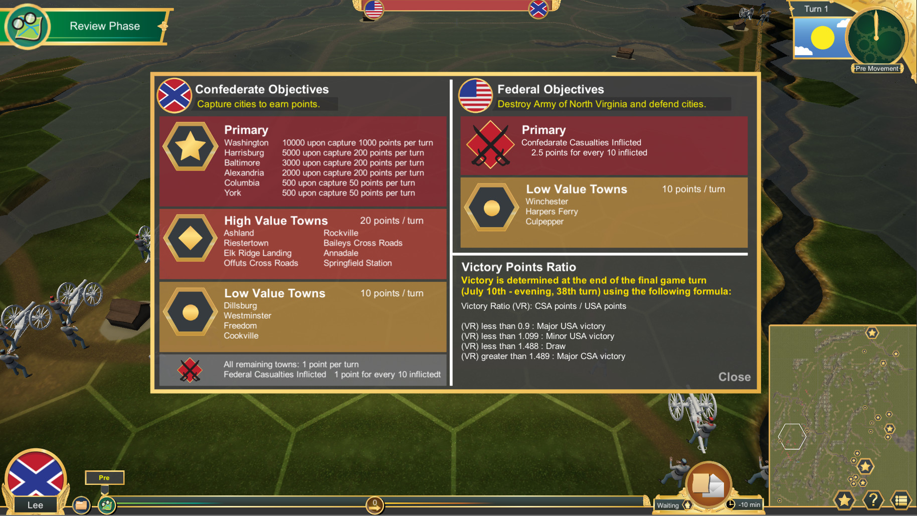 Clash of Command: Campaign of 1863