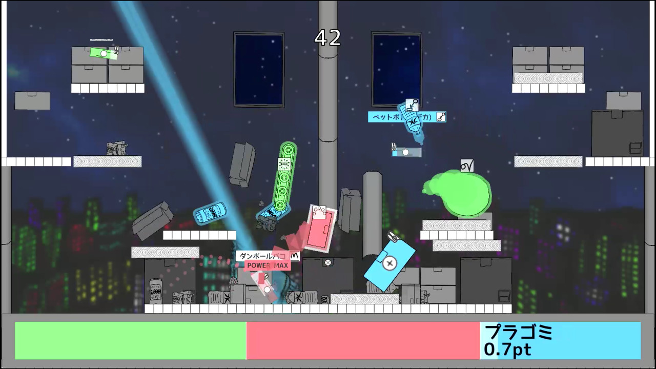 Cleaning Robot Match: Scatter Battlers