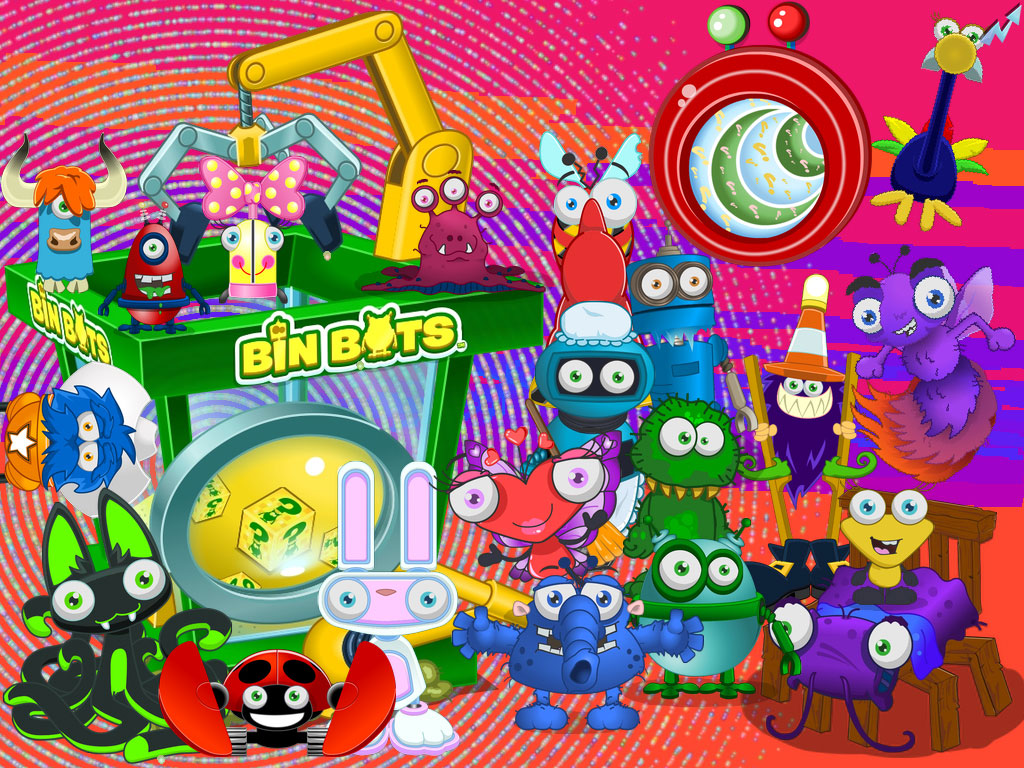 Bin Weevils Arty Arcade