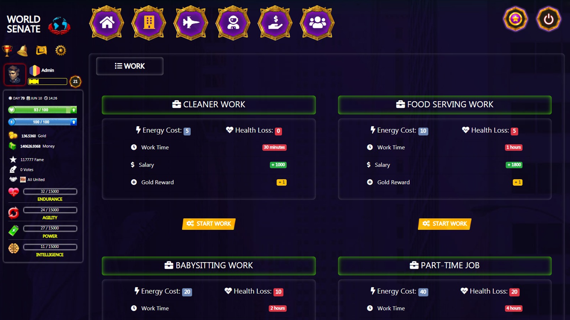 World Senate Game – Free Online Multiplayer Game