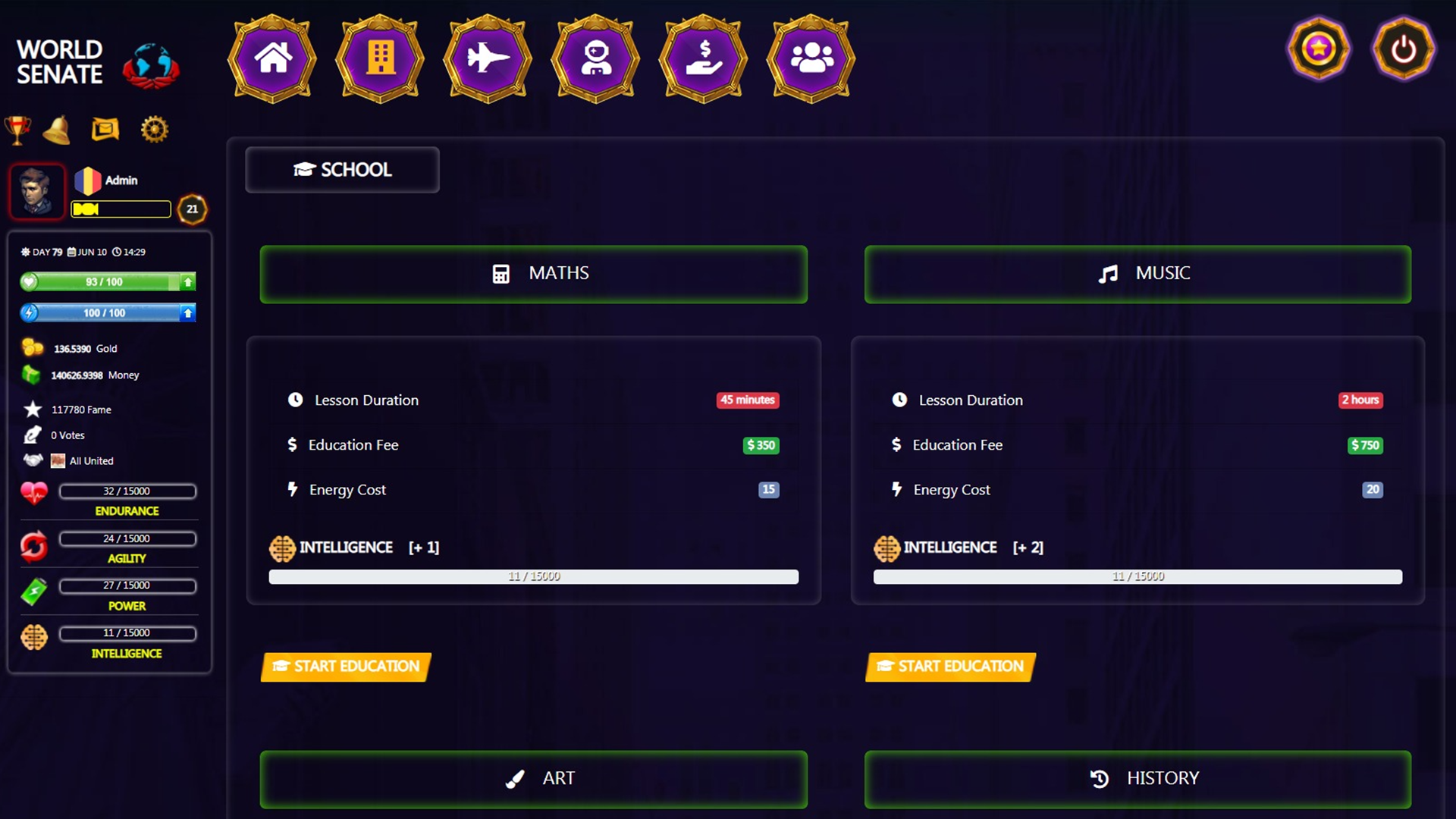 World Senate Game – Free Online Multiplayer Game