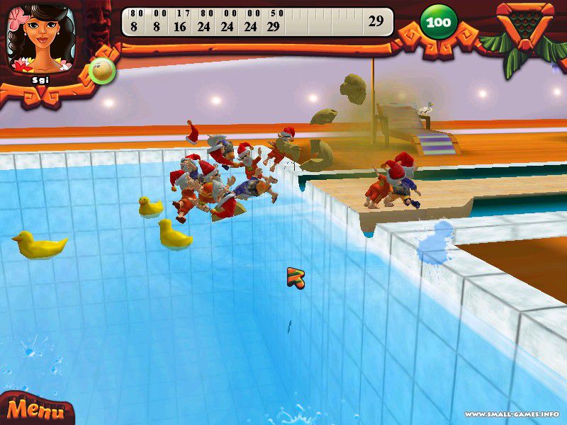 Elf Bowling: Hawaiian Vacation