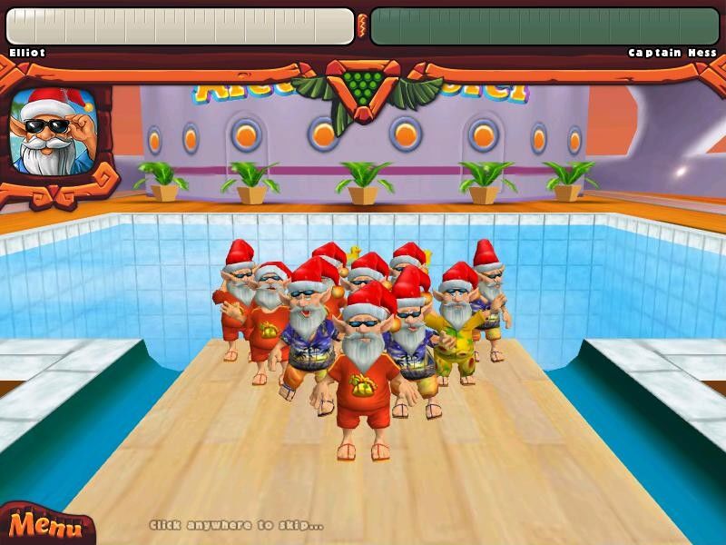 Elf Bowling: Hawaiian Vacation
