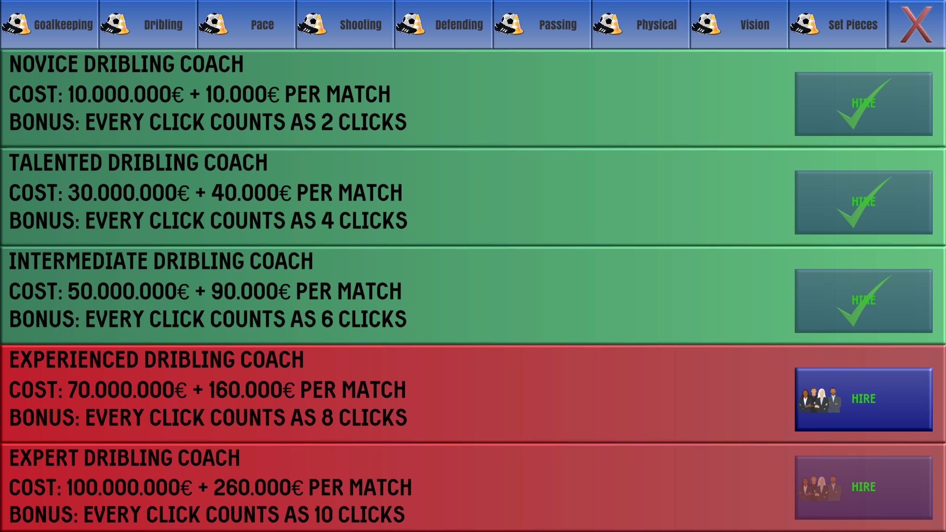 Football Academy Clicker