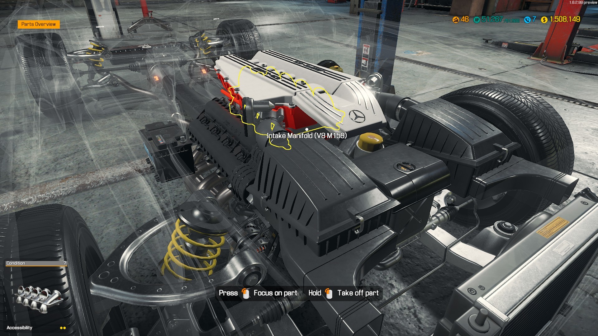 Car Mechanic Simulator 2018: Mercedes-Benz