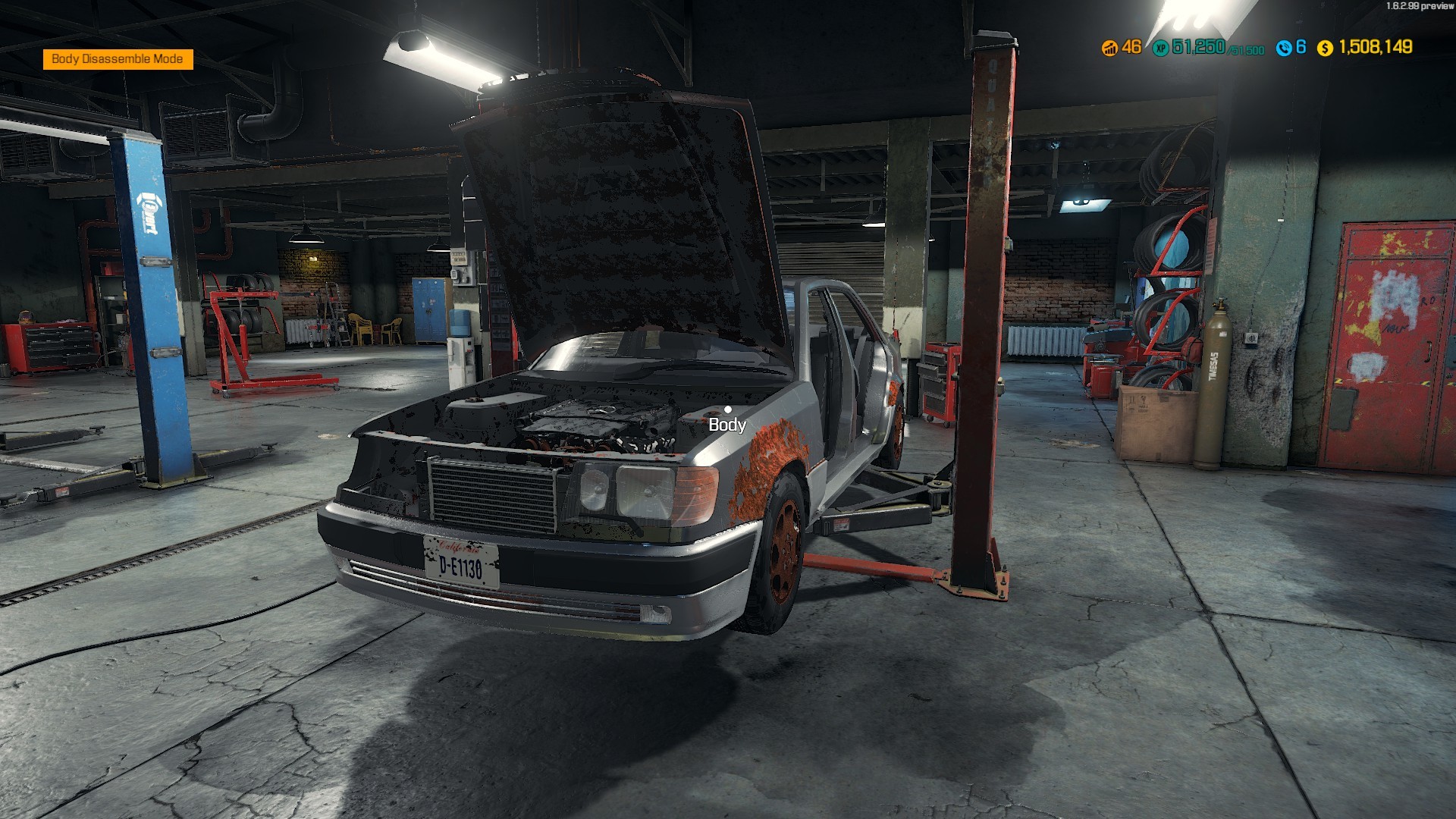 Car Mechanic Simulator 2018: Mercedes-Benz