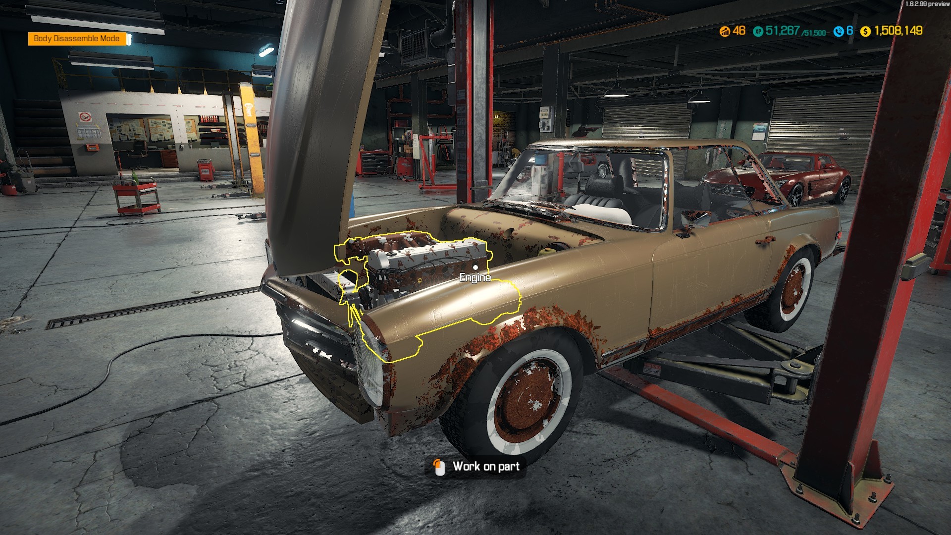 Car Mechanic Simulator 2018: Mercedes-Benz