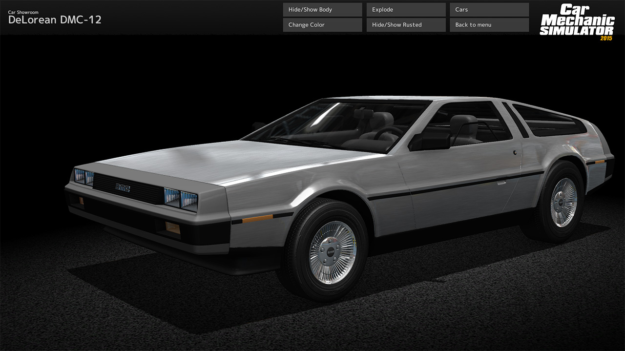 Car Mechanic Simulator 2015: DeLorean