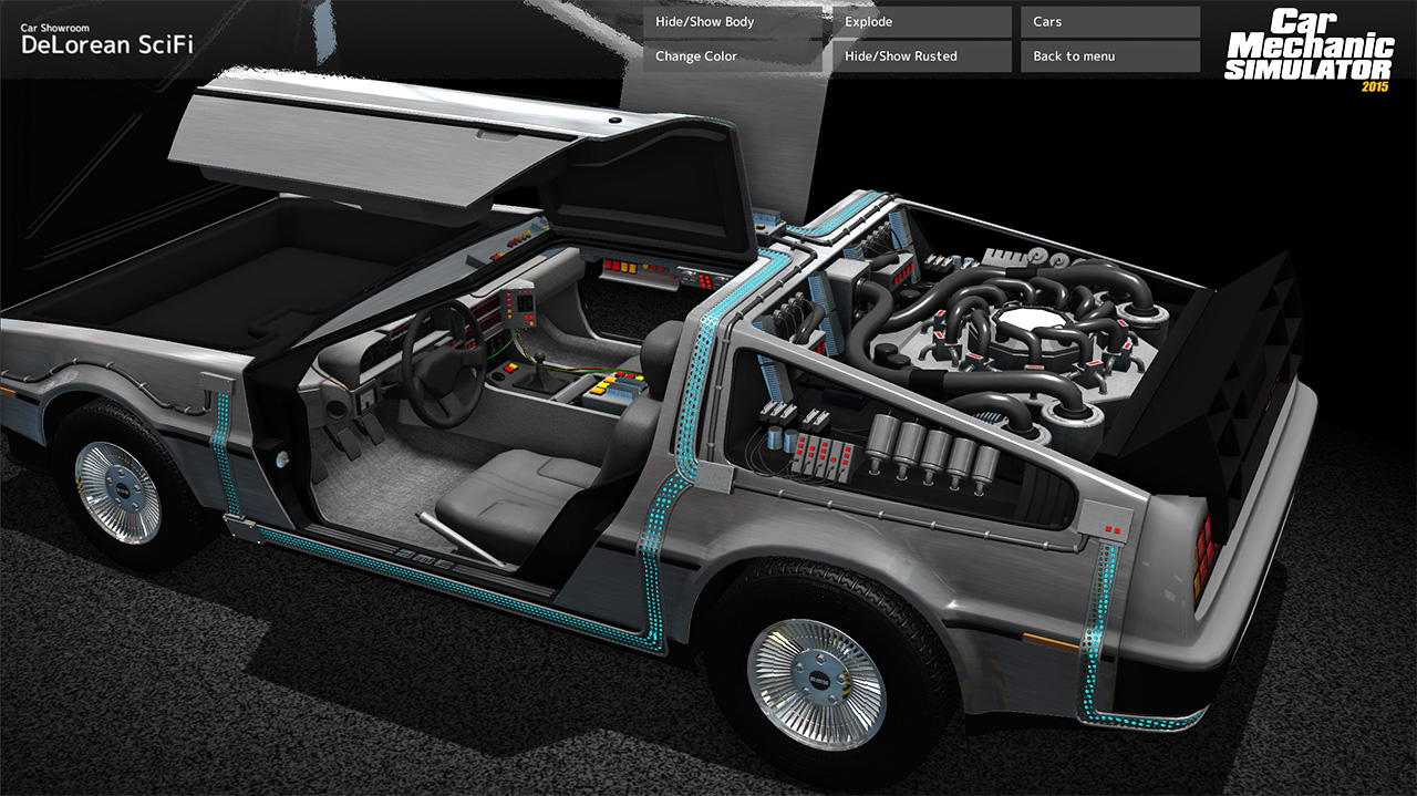 Car Mechanic Simulator 2015: DeLorean