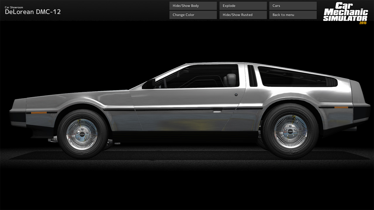Car Mechanic Simulator 2015: DeLorean