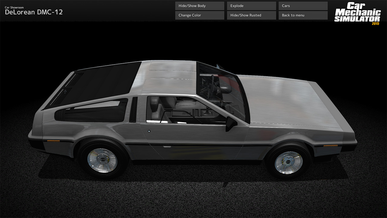 Car Mechanic Simulator 2015: DeLorean