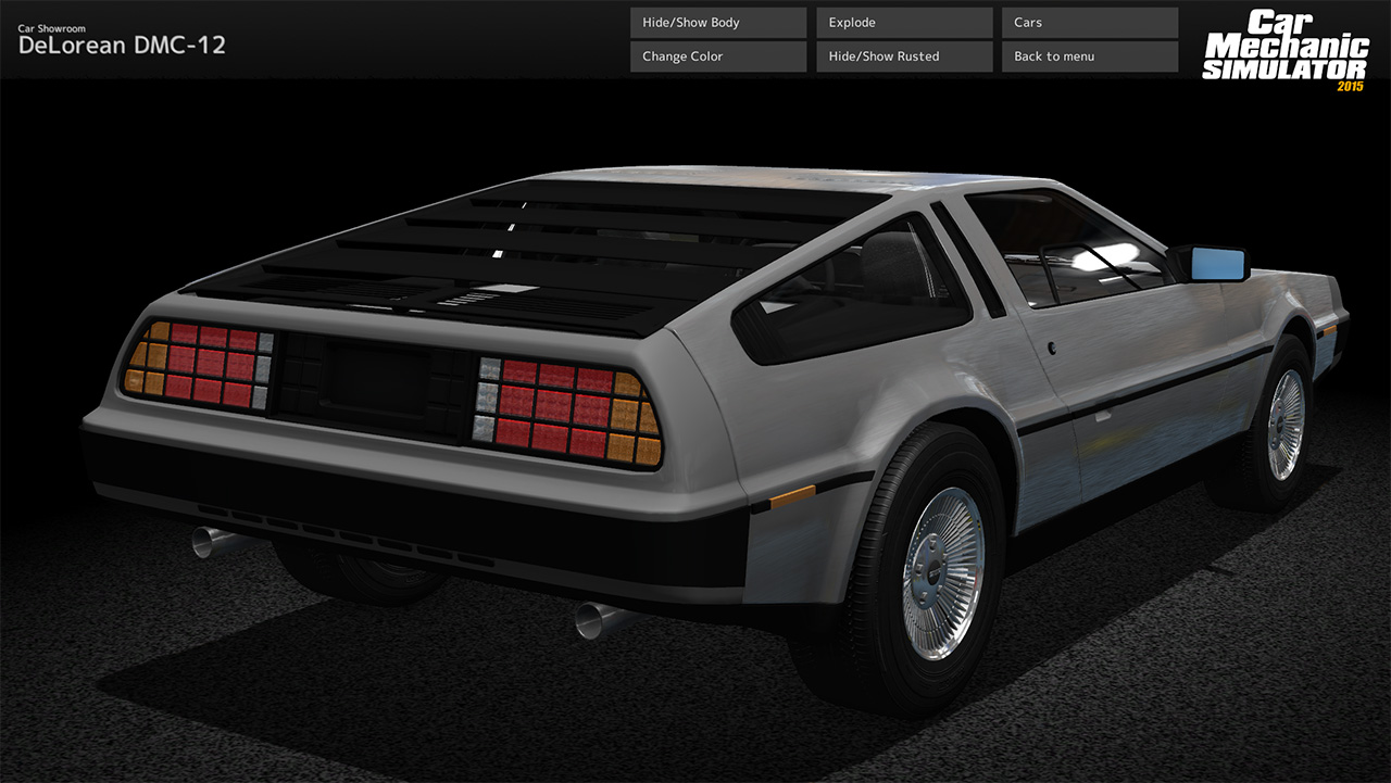 Car Mechanic Simulator 2015: DeLorean