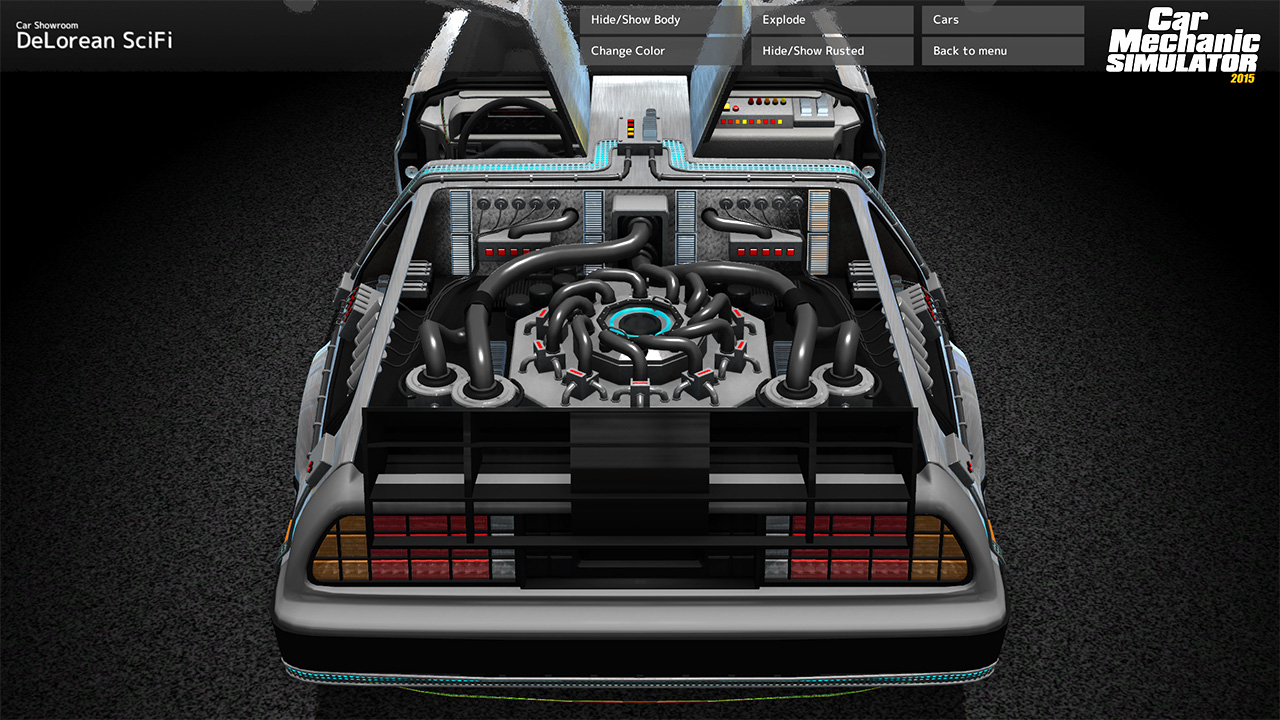 Car Mechanic Simulator 2015: DeLorean