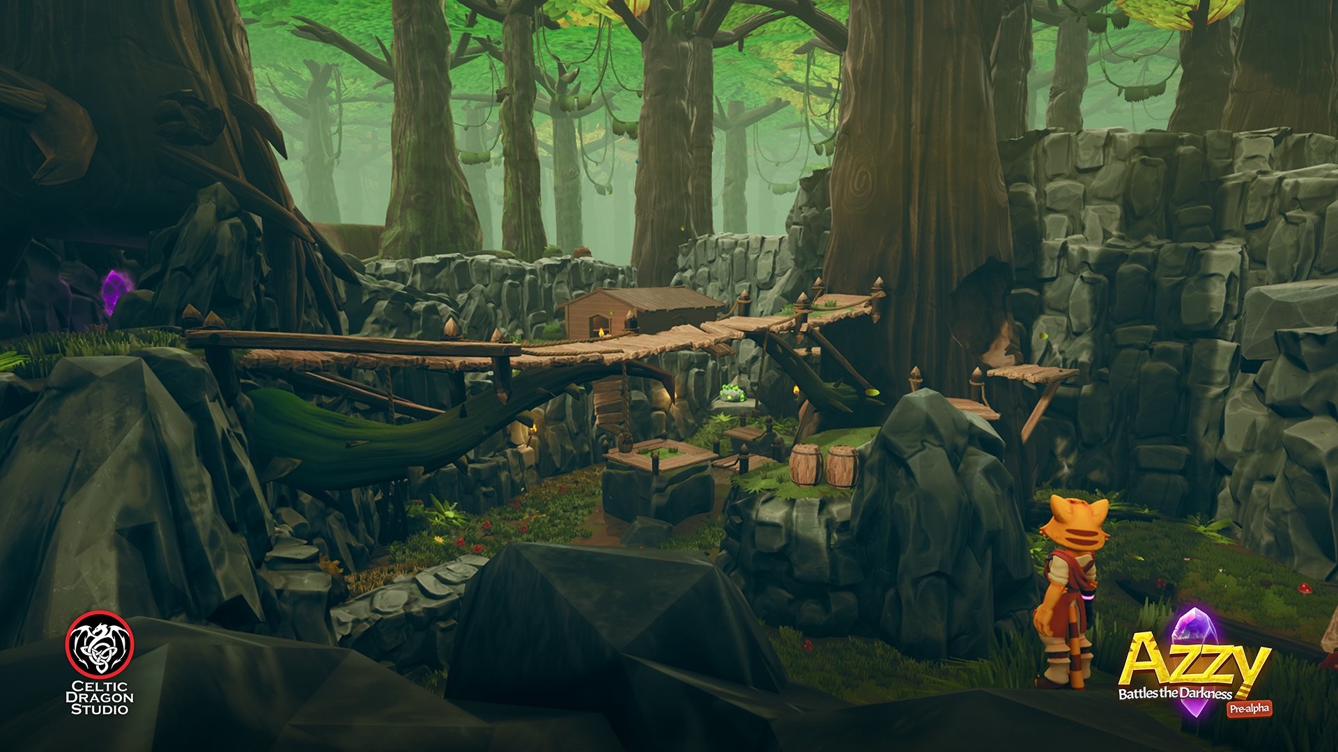 Azzy Battles the Darkness