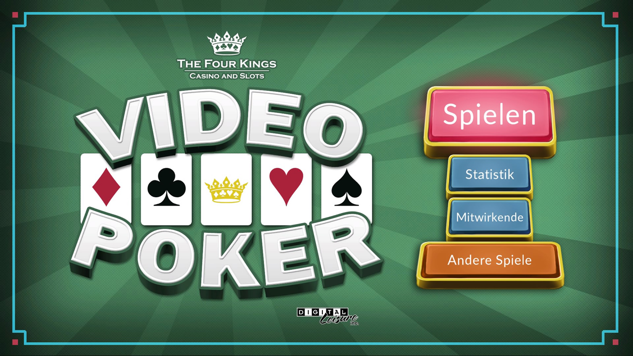 Four Kings: Video Poker