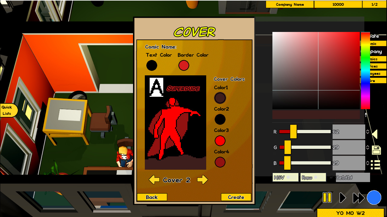 Comic Company Manager