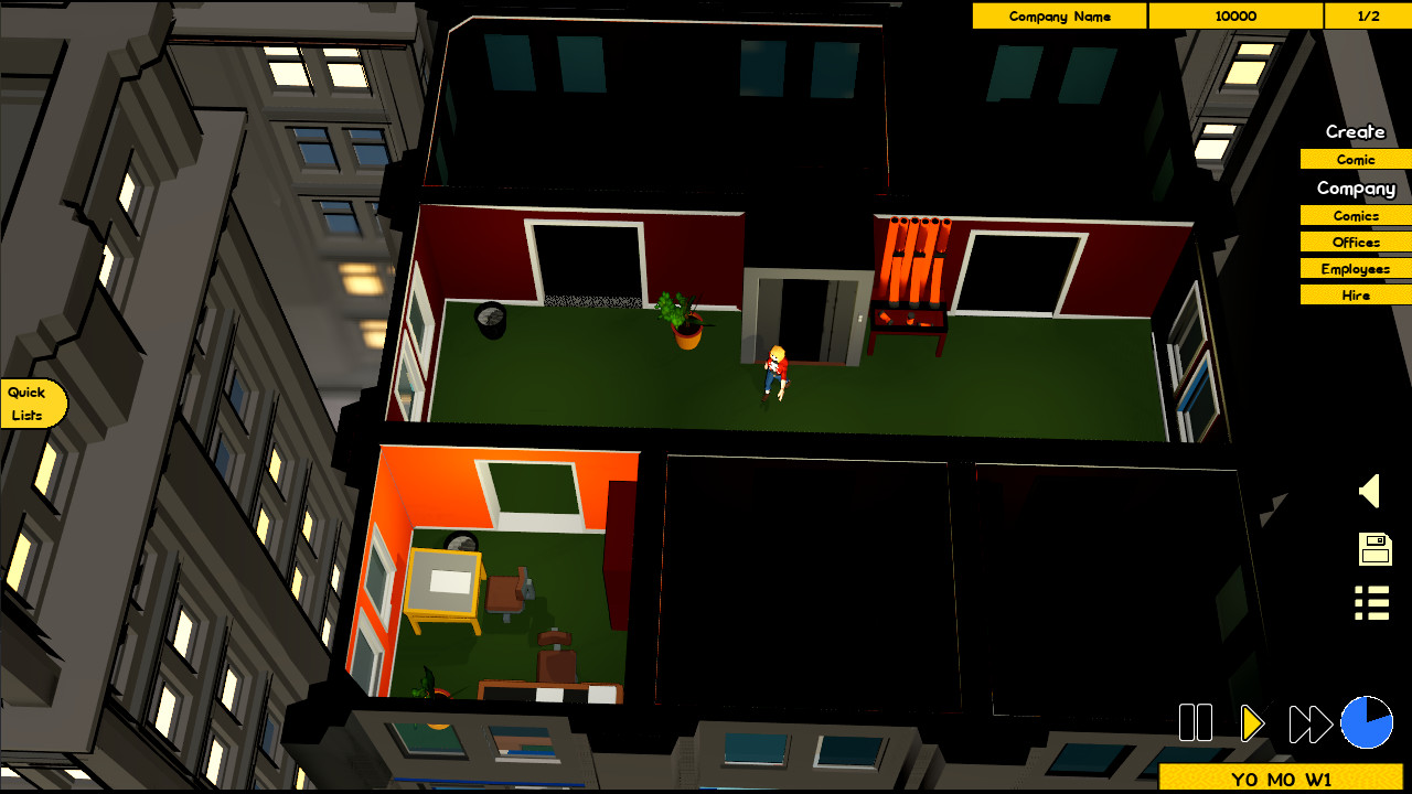 Comic Company Manager