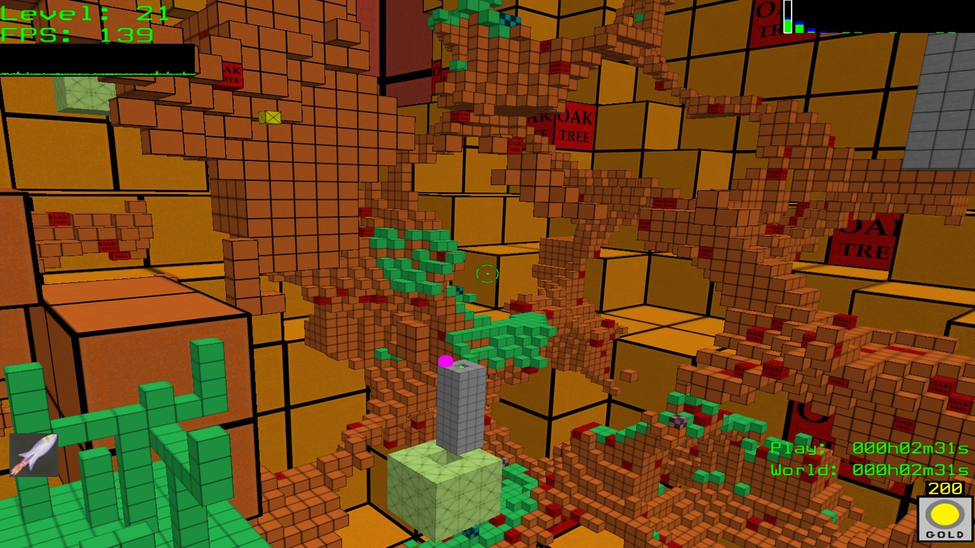 Fractal Block World