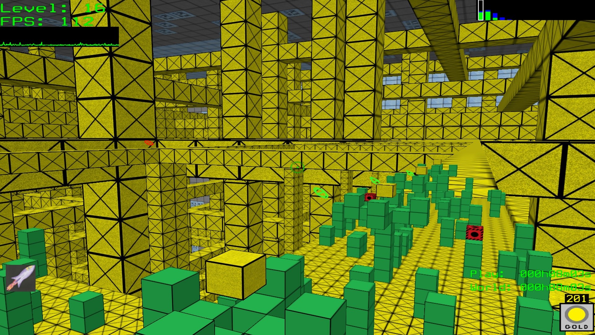 Fractal Block World