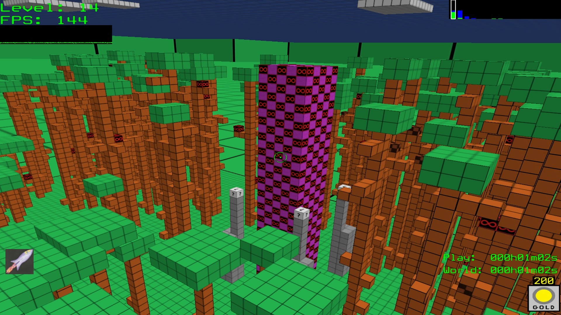Fractal Block World