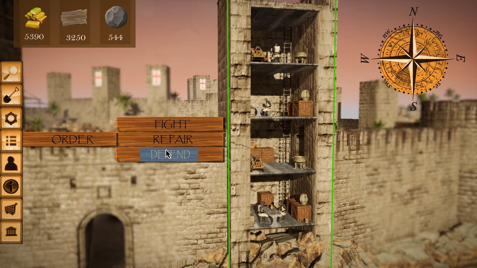 Templar Castle Builder