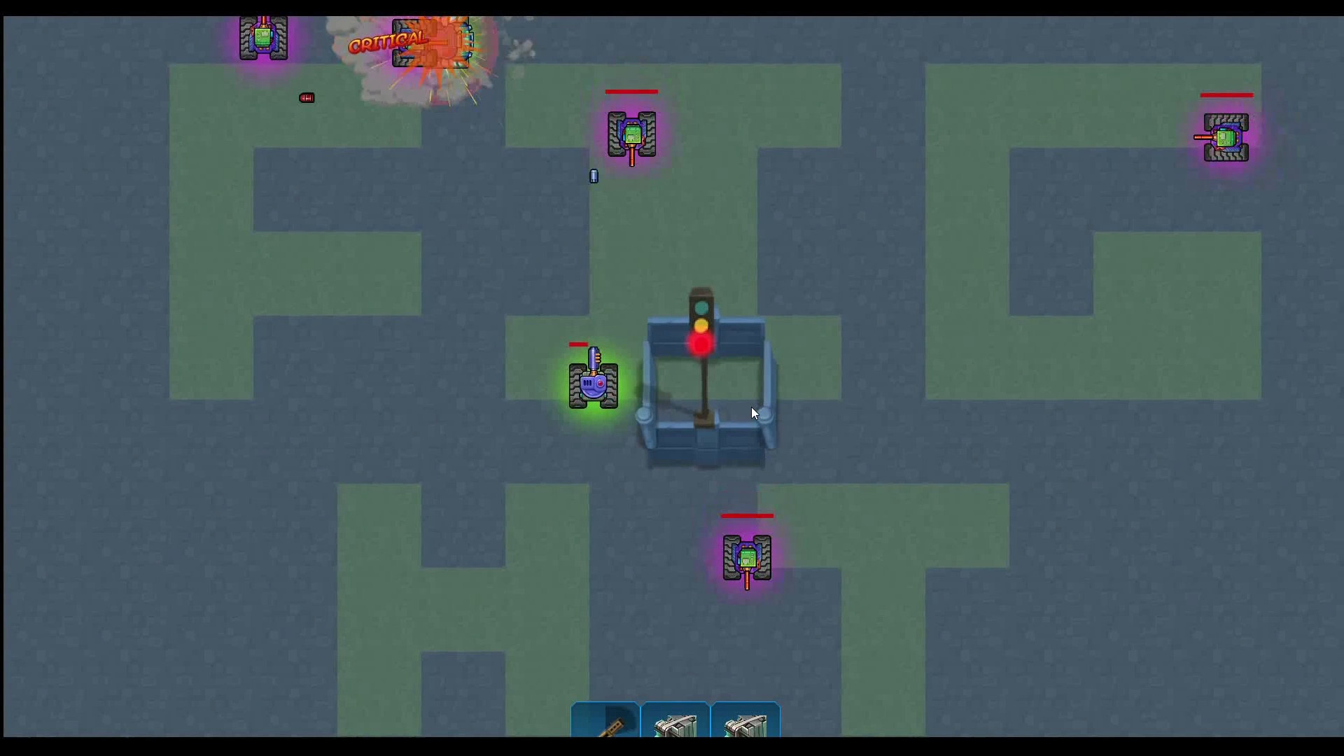 The last tank fight