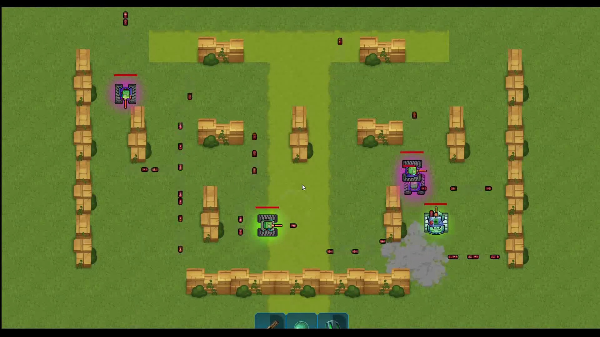 The last tank fight