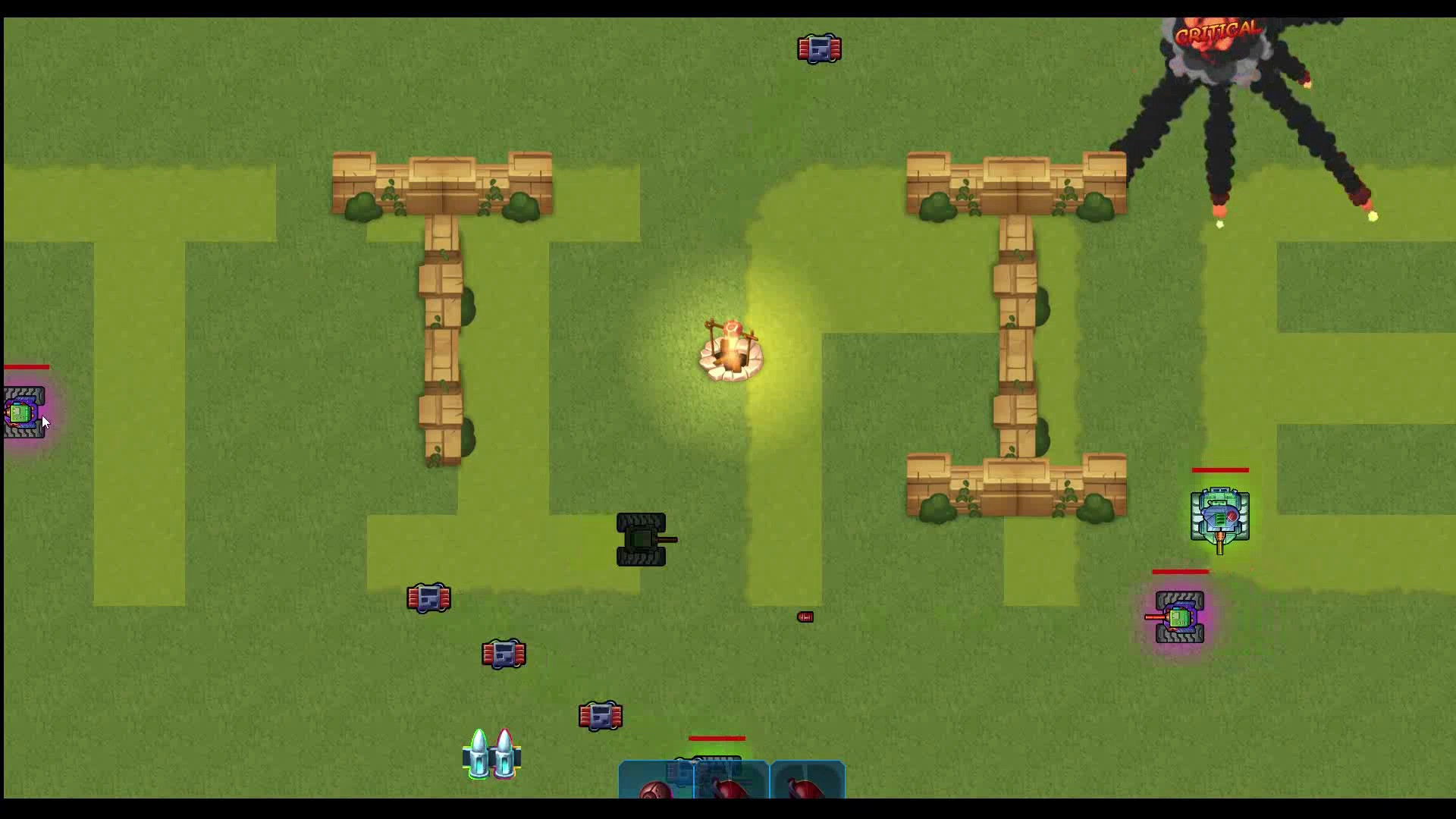 The last tank fight