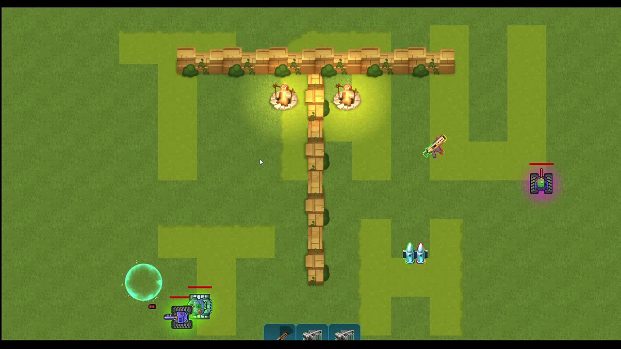The last tank fight