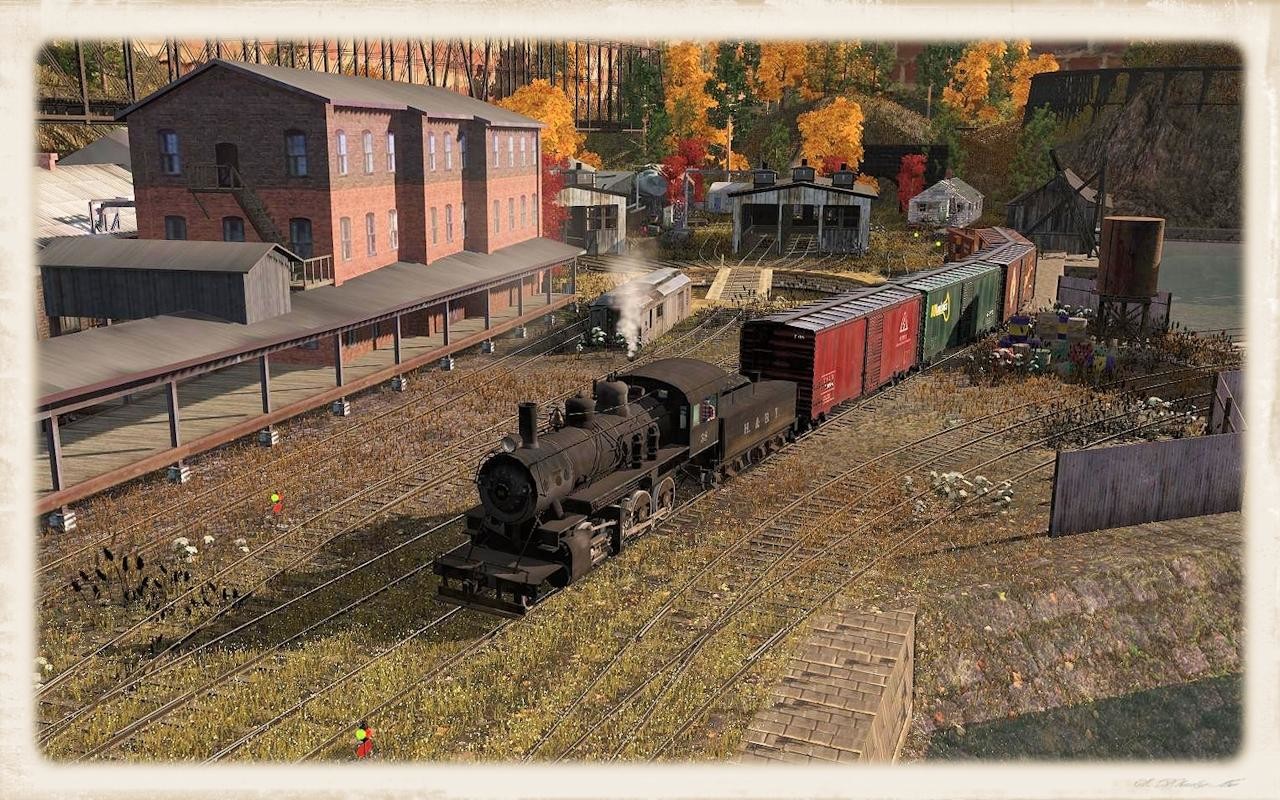 Trainz Railroad Simulator 2019: Cilie Oldphartz Railroad