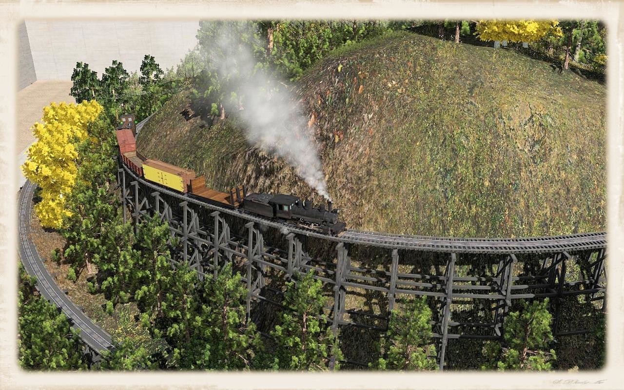 Trainz Railroad Simulator 2019: Cilie Oldphartz Railroad