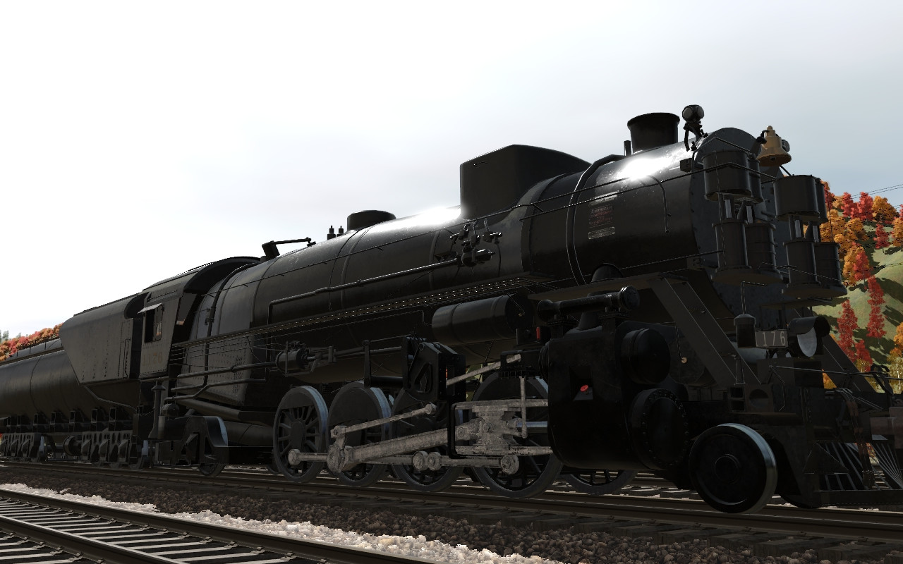 Trainz Railroad Simulator 2019: Chesapeake &amp; Ohio K2 2-8-2