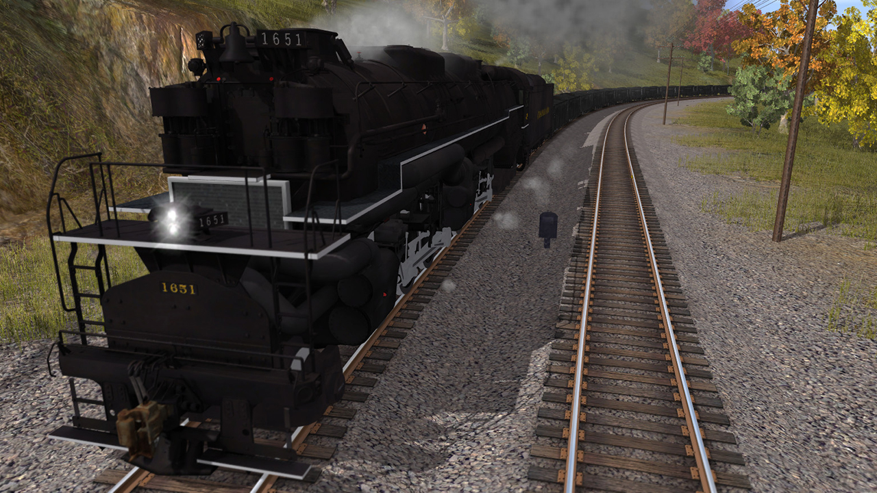 Trainz Railroad Simulator 2019: C&amp;O 2-6-6-6 H8 – New River Mining Coal Run