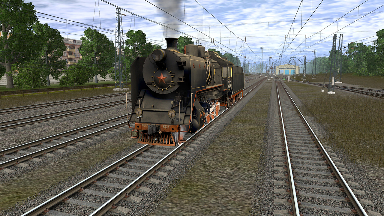 Trainz Railroad Simulator 2019: CO17-3373 Russian Loco and Tender