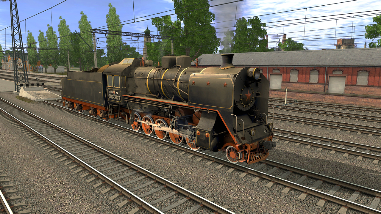 Trainz Railroad Simulator 2019: CO17-3373 Russian Loco and Tender