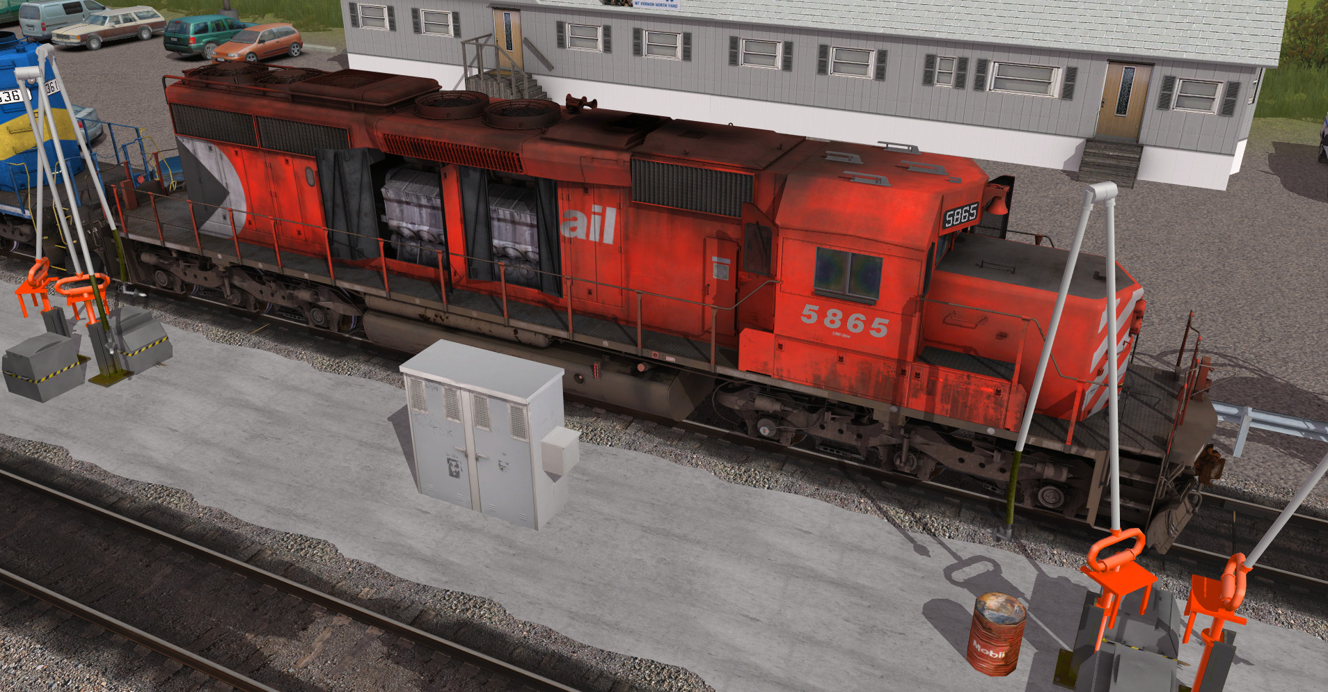 Trainz Railroad Simulator 2019: CP SD40-2 #5865-5879 Multimark
