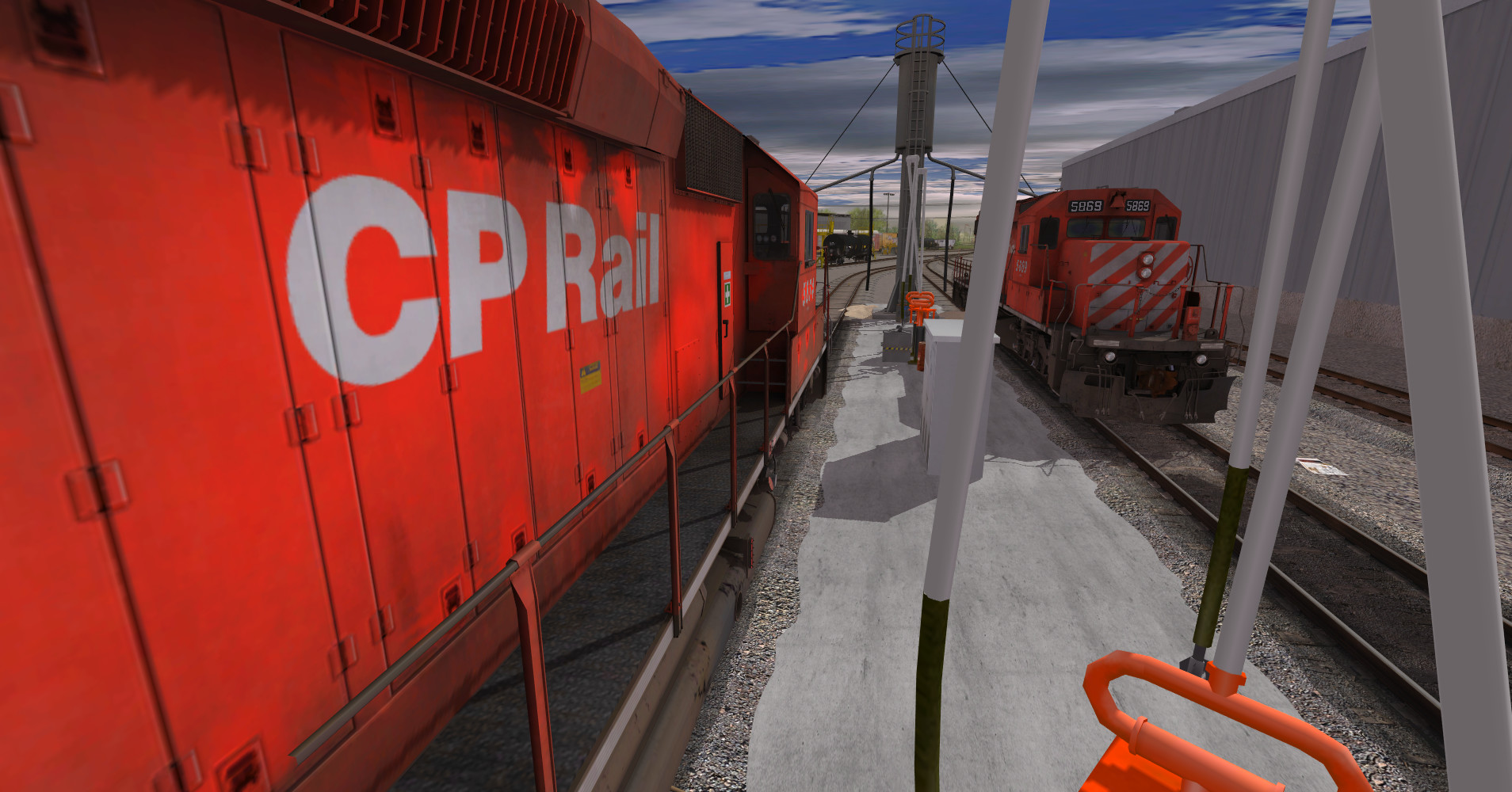 Trainz Railroad Simulator 2019: CP SD40-2 #5865-5879 Multimark
