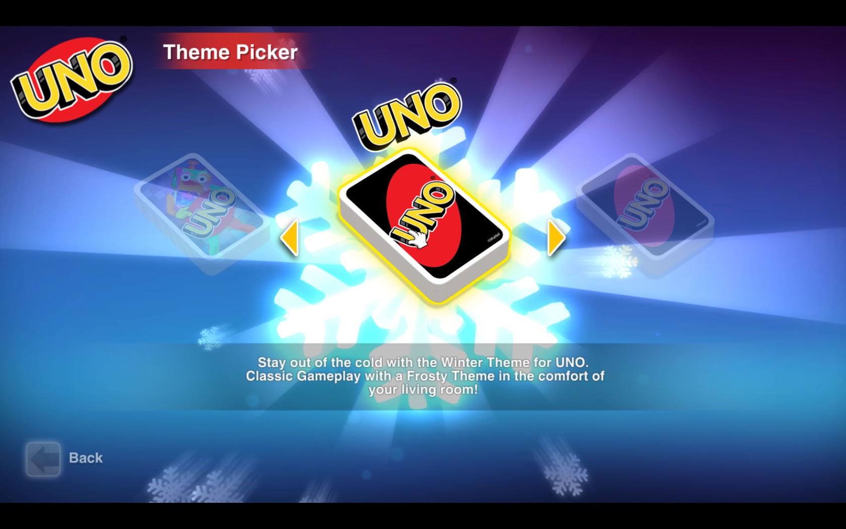 Uno: Winter Theme DLC
