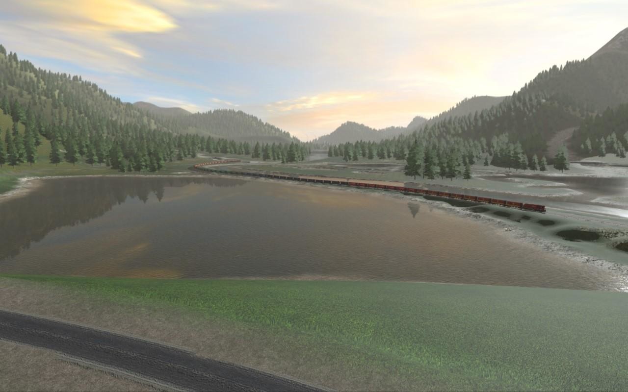 Trainz Railroad Simulator 2019: Canadian Rocky Mountains Baker Crk to West of Calgary