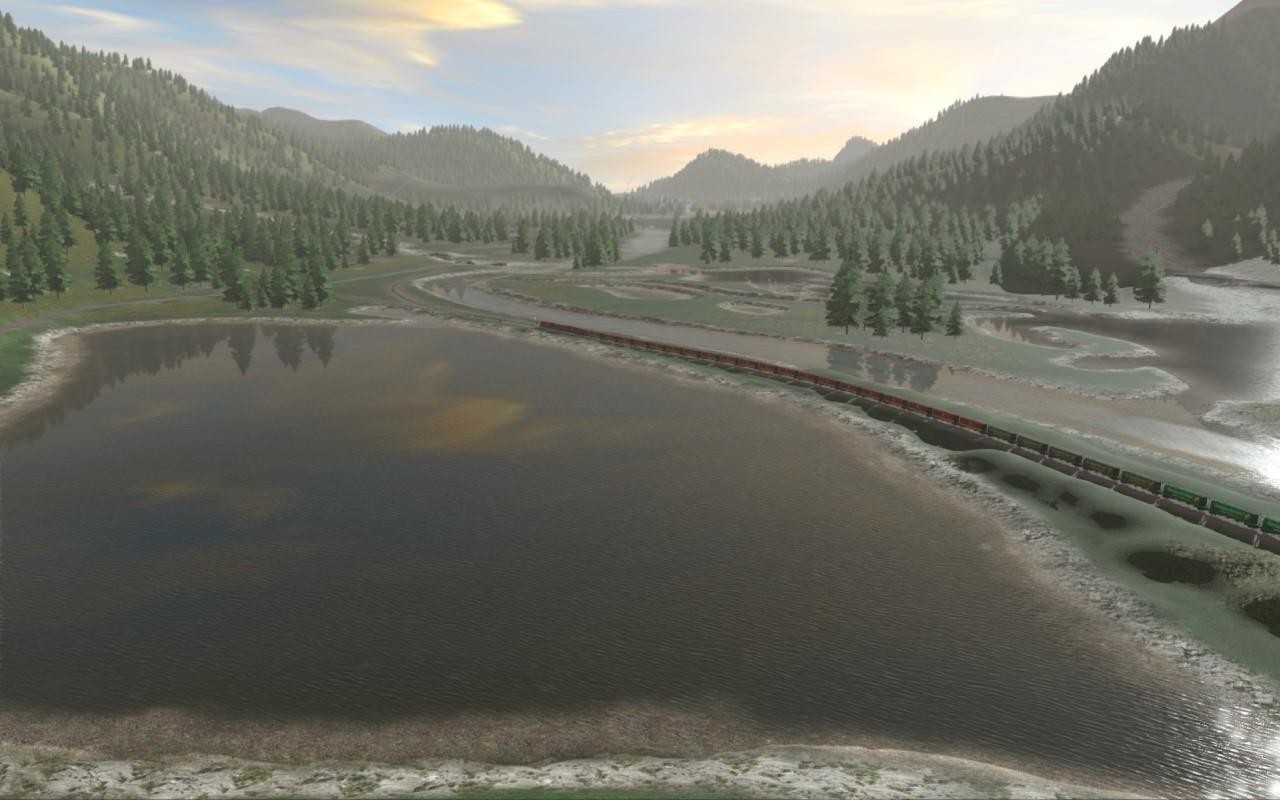 Trainz Railroad Simulator 2019: Canadian Rocky Mountains Baker Crk to West of Calgary