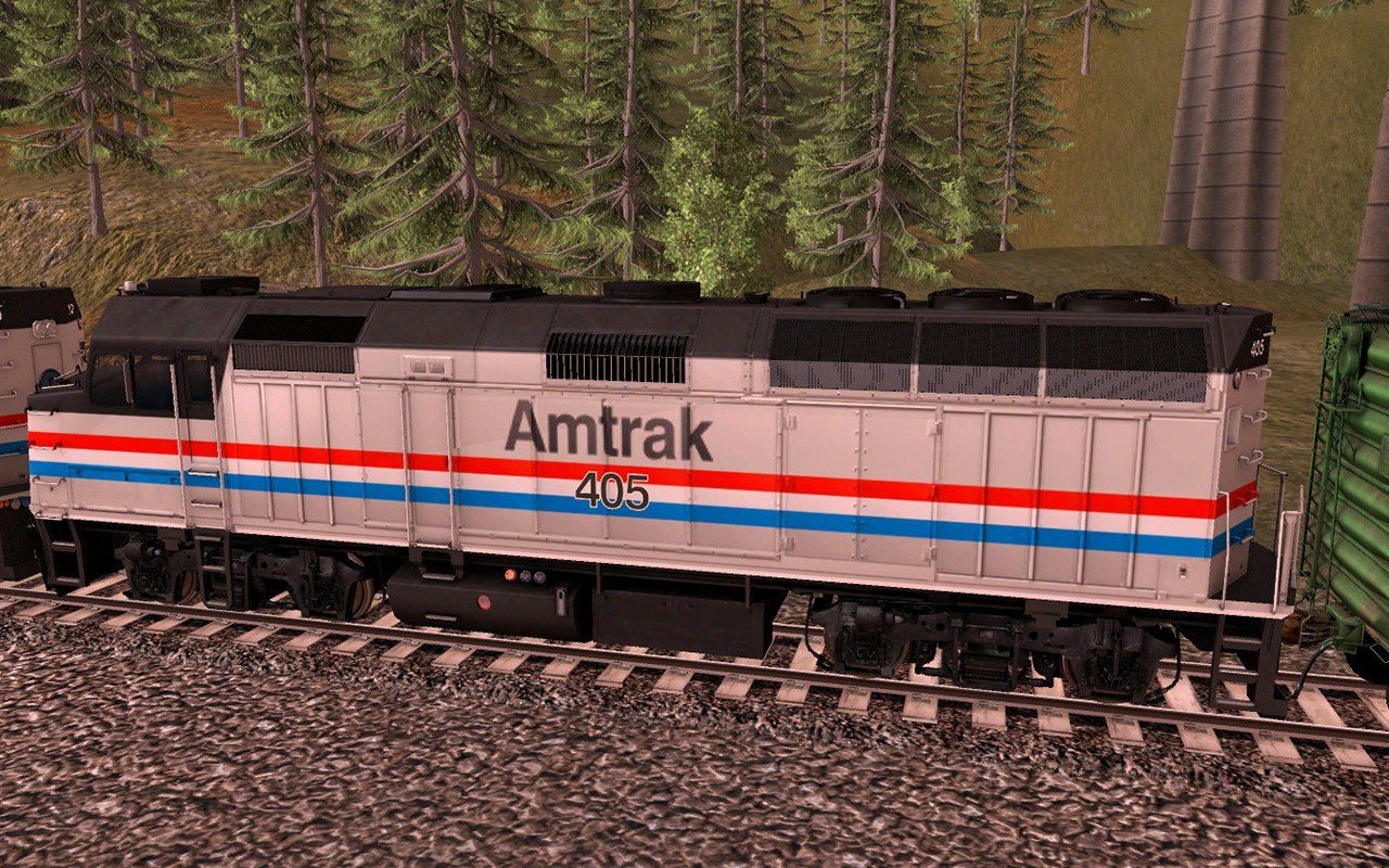Trainz Railroad Simulator 2019: Amtrak F40PH 2 pack