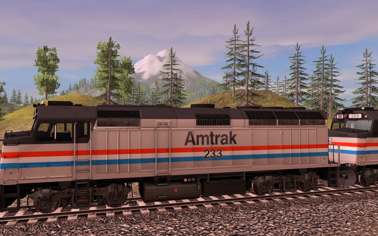 Trainz Railroad Simulator 2019: Amtrak F40PH 2 pack
