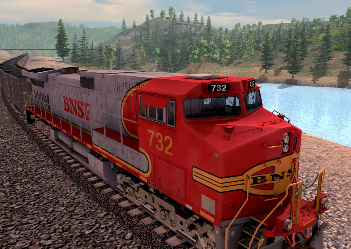 Trainz Railroad Simulator 2019: BNSF GE Dash-9 44CW Warbonnet