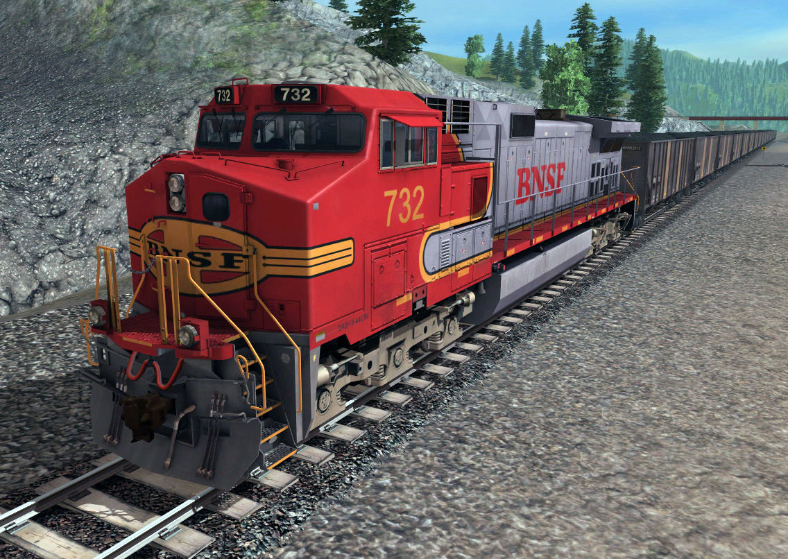 Trainz Railroad Simulator 2019: BNSF GE Dash-9 44CW Warbonnet