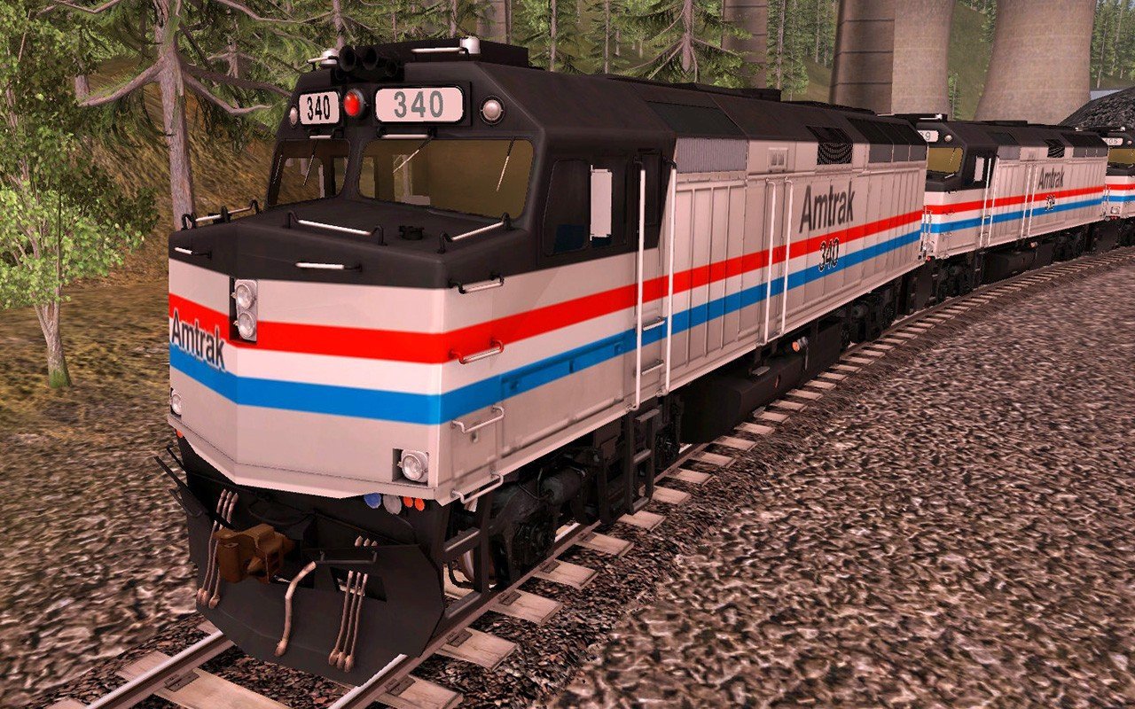 Trainz Railroad Simulator 2019: Amtrak F40PH 2 pack