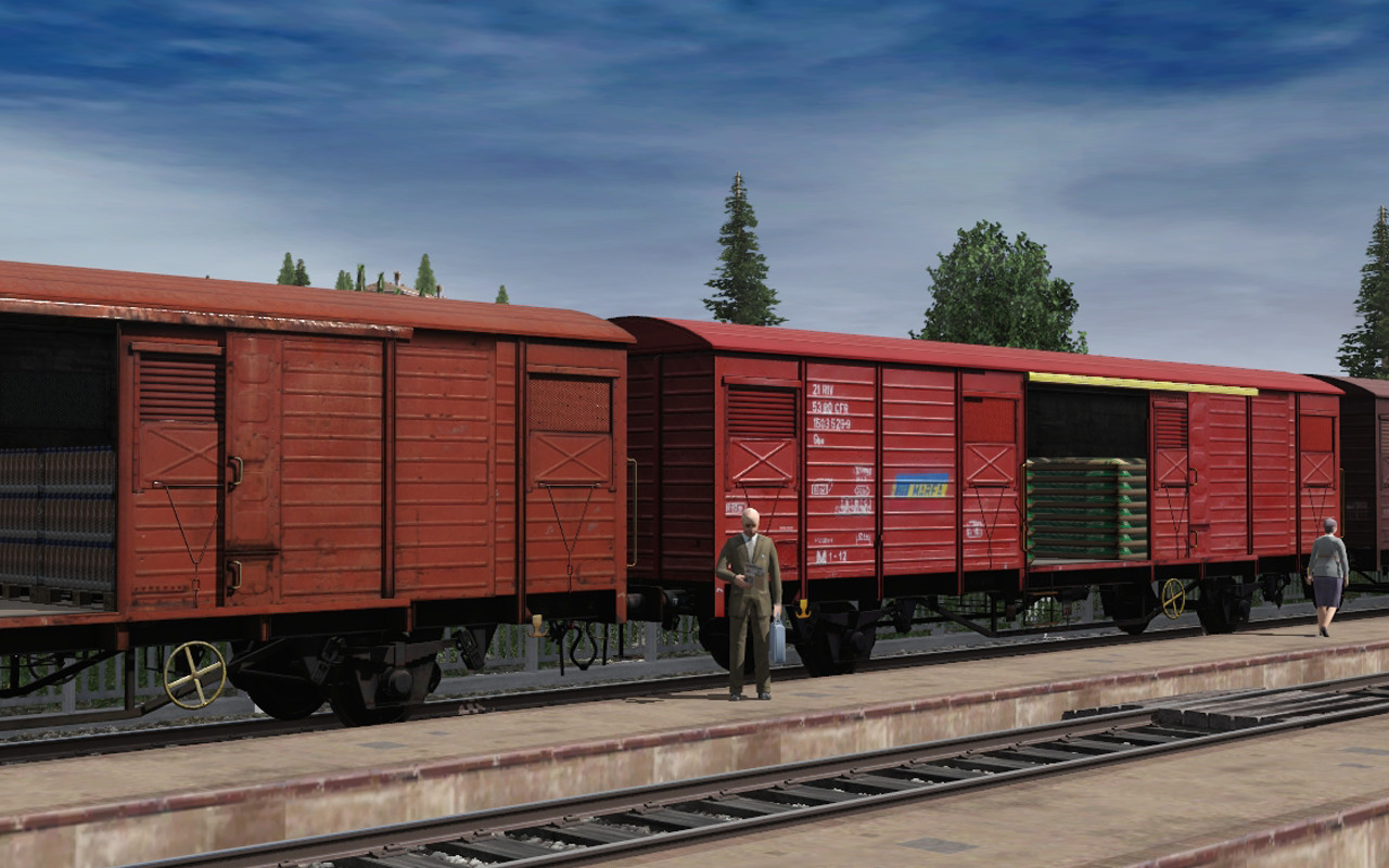 Trainz Railroad Simulator 2019: CFR Marfa Gbs/Gbgs Freight Car Pack