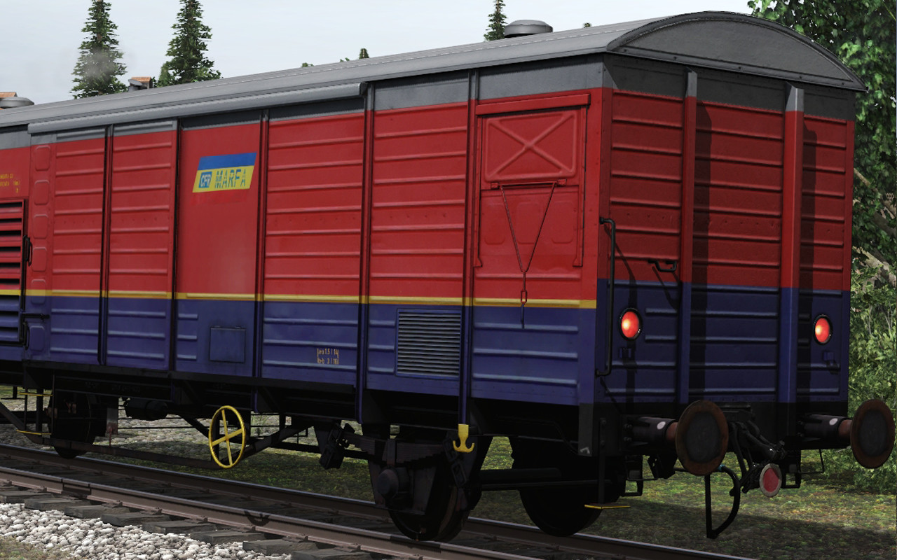Trainz Railroad Simulator 2019: CFR Marfa Gbs/Gbgs Freight Car Pack